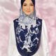 TUDUNG ESHAL LUXE 82 BLUEBELL